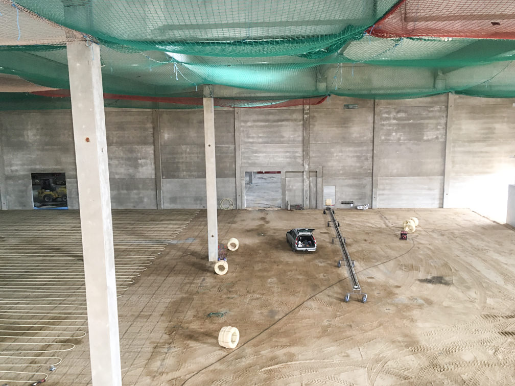 Abrechnung und Aufmaß für den Neubau einer Lagerhalle